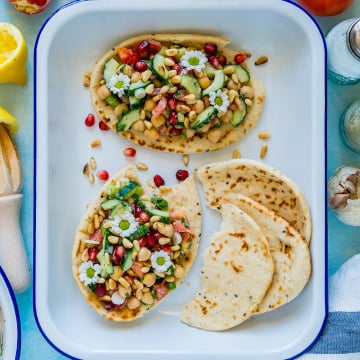 Food Photography and Food Videography - Chickpea Salad